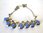 Siersbøl Sterling silver necklace with pink or blue moonstones