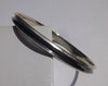 Hans Hansen silver oxidised groove bangle, no.210