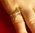 Andreas Mikkelsen Sterling silver ring, adjustable up from size J-K