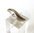 Aagaard Sterling ring with clear stone, L-M