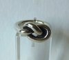 Scrouples silver knot ring, N 6.75