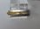 Triband  Sterling silver ring with gold central band, size Q